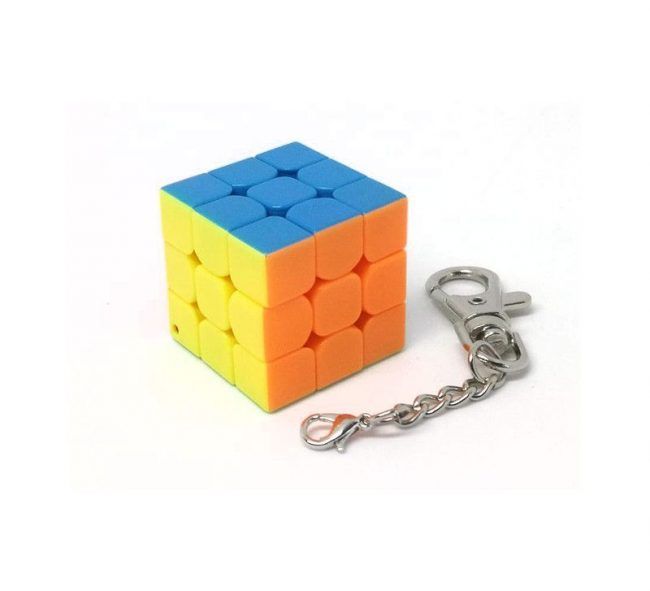 rubik cube keychain