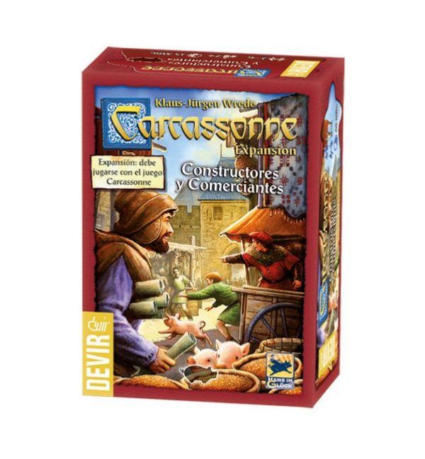 carcassonne Construtores e comerciantes