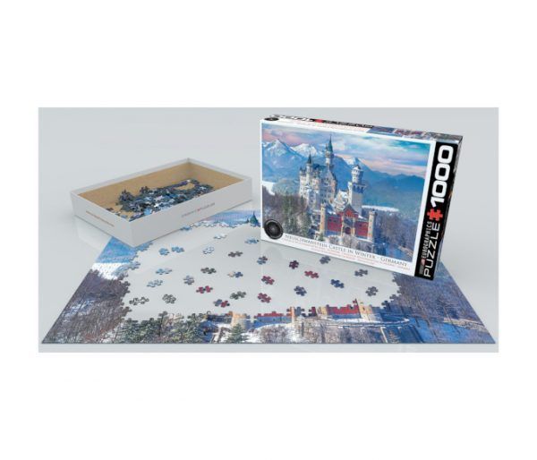 puzzle Castelo Neuschwanstein do Inverno