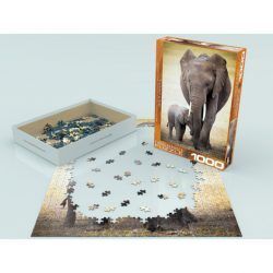 puzzle Eurographics Elefante e sua cria