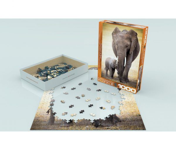puzzle Eurographics Elefante e sua cria