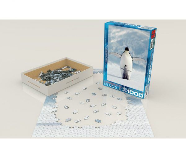 puzzle Eurographics Pinguim e seu filhote