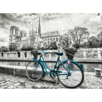 puzzle Bicicleta perto de Notre Dame