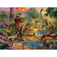 puzzle Educa Terra dos Dinossauros