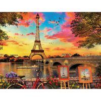 puzzle Educa Pôr do sol em Paris