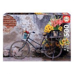 Educa Bicicleta com Flores