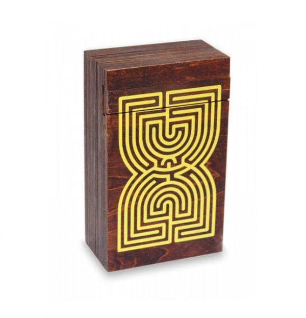 caixa secreta Cofre Labirinto