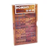 domino fichas de madera